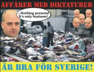 Reinfeldt vapenexport